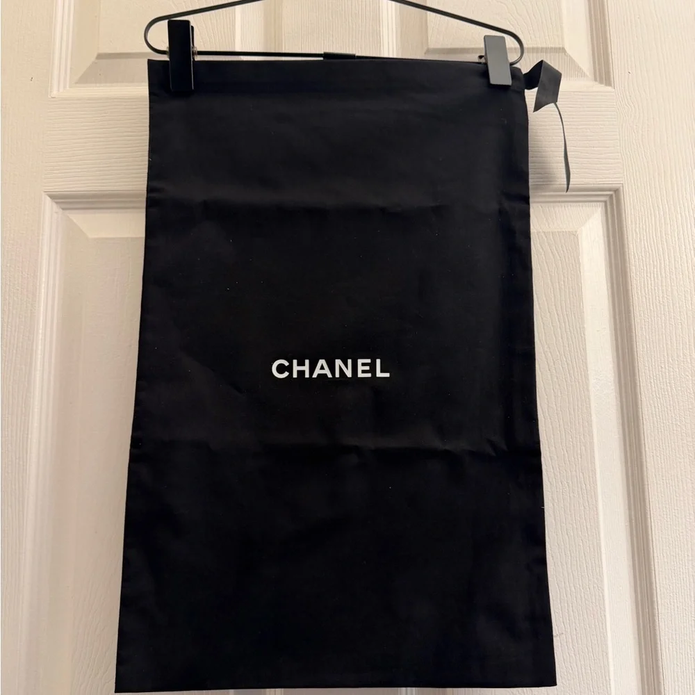 New Authentic Chanel Black Dust Bag